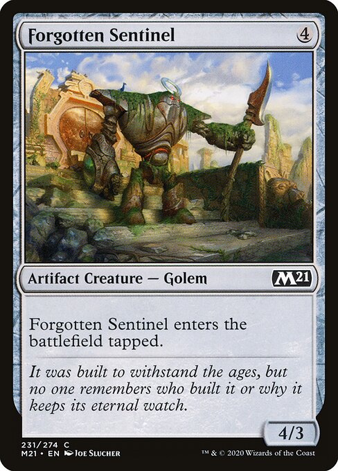 Core Set 2021 - 231 - Forgotten Sentinel - Common