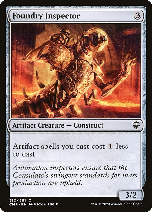Commander Legends - 310 - Foundry Inspector - Common