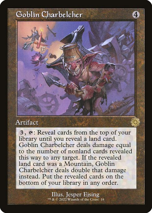 The Brothers' War Retro Artifacts - 18 - Goblin Charbelcher - Rare