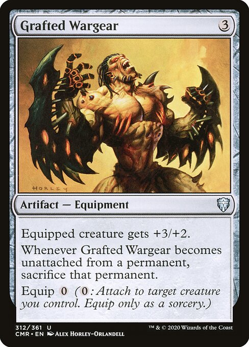 Commander Legends - 312 - Grafted Wargear - Uncommon