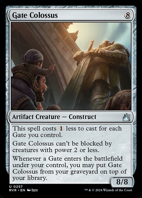 Ravnica Remastered - 257 - Gate Colossus - Uncommon