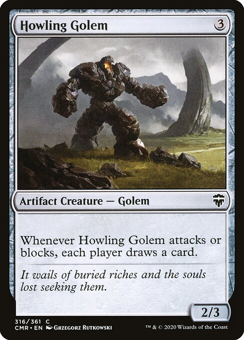Commander Legends - 316 - Howling Golem - Common