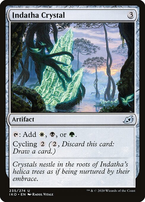 Ikoria: Lair of Behemoths - 235 - Indatha Crystal - Uncommon