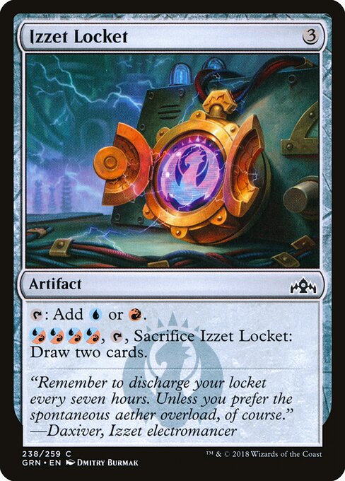 Guilds of Ravnica - 238 - Izzet Locket - Common
