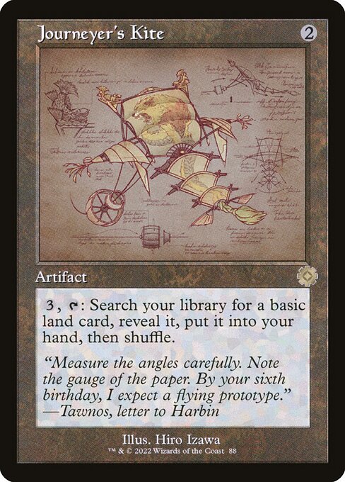 The Brothers' War Retro Artifacts - 88 - Journeyer's Kite - Rare
