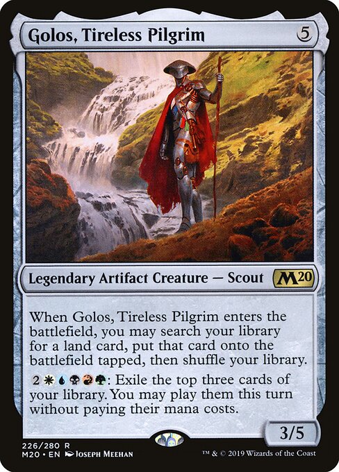 Core Set 2020 - 226 - Golos, Tireless Pilgrim - Rare