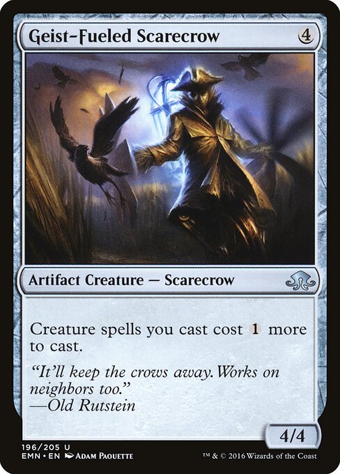 Eldritch Moon - 196 - Geist-Fueled Scarecrow - Uncommon