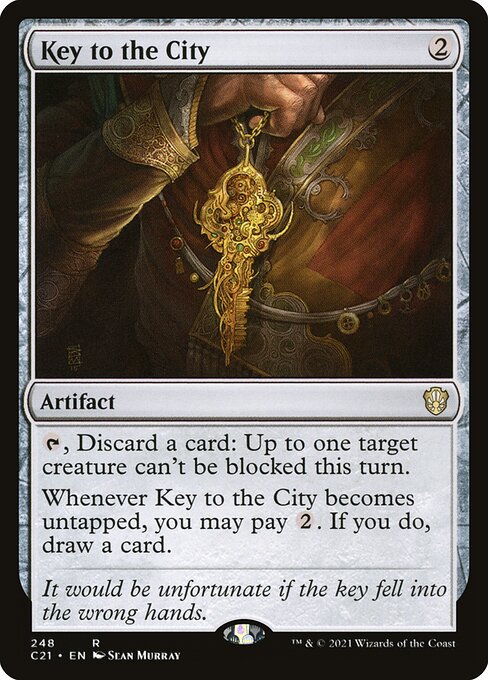 Commander 2021 - 248 - Key to the City - Rare