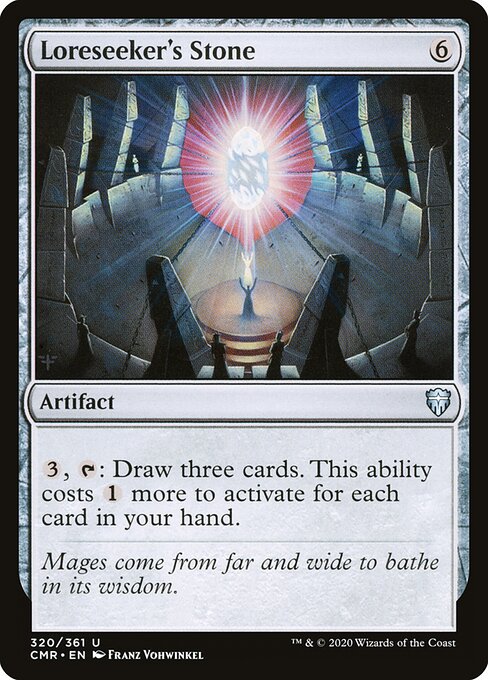Commander Legends - 320 - Loreseeker's Stone - Uncommon