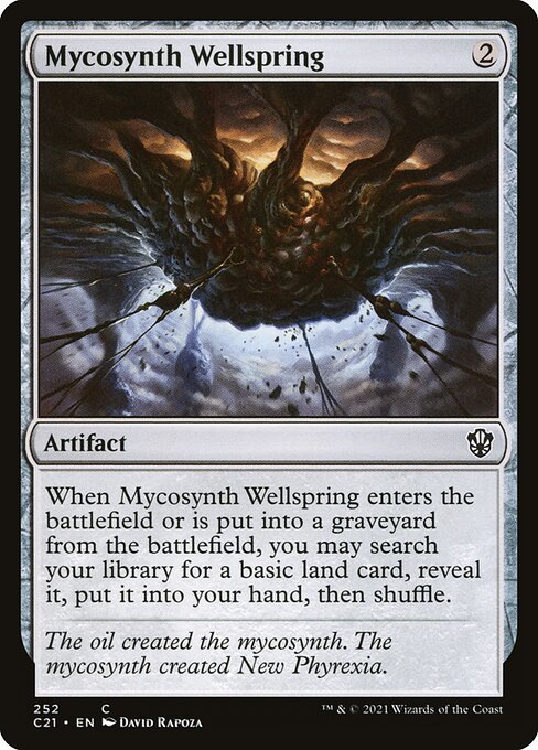 Commander 2021 - 252 - Mycosynth Wellspring - Common