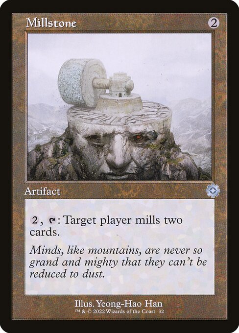 The Brothers' War Retro Artifacts - 32 - Millstone - Uncommon
