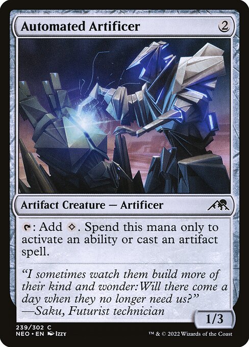 Kamigawa: Neon Dynasty - 239 - Automated Artificer - Common