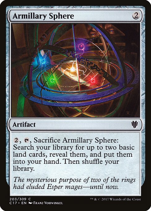Commander 2017 - 203 - Armillary Sphere - Common