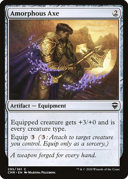Commander Legends - 295 - Amorphous Axe - Common