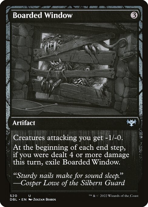 Innistrad: Double Feature - 520 - Boarded Window - Uncommon