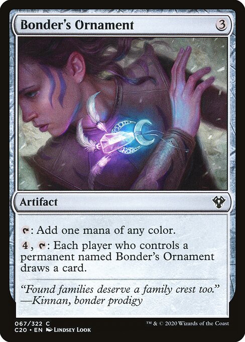 Commander 2020 - 67 - Bonder's Ornament - Common