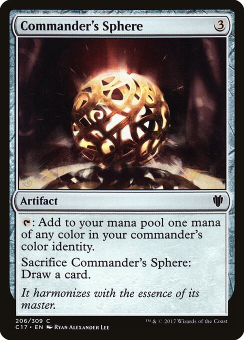 Commander 2017 - 206 - Commander's Sphere - Common