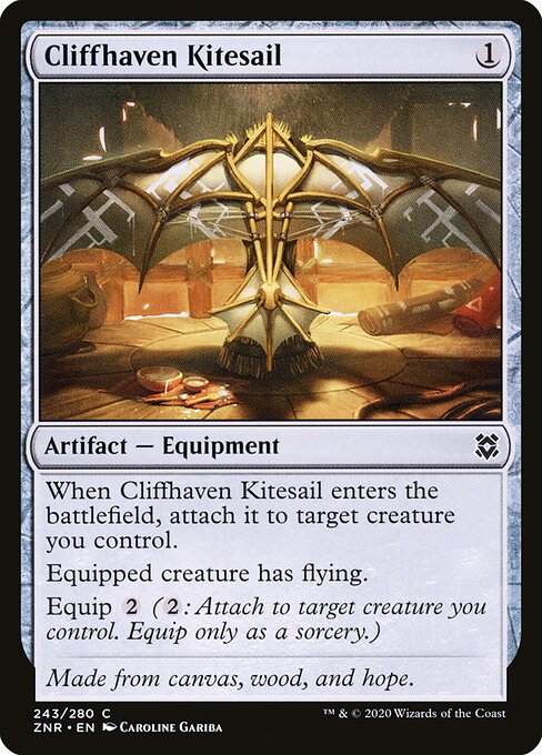 Zendikar Rising - 243 - Cliffhaven Kitesail - Common