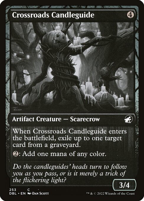 Innistrad: Double Feature - 253 - Crossroads Candleguide - Common