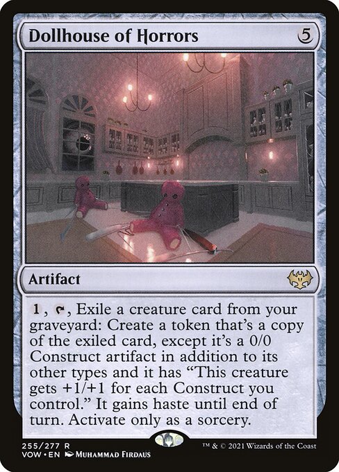 Innistrad: Crimson Vow - 255 - Dollhouse of Horrors - Rare
