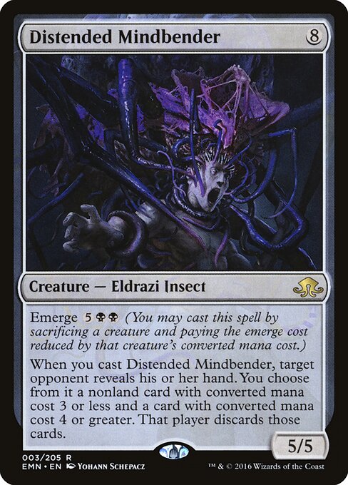 Eldritch Moon - 3 - Distended Mindbender - Rare