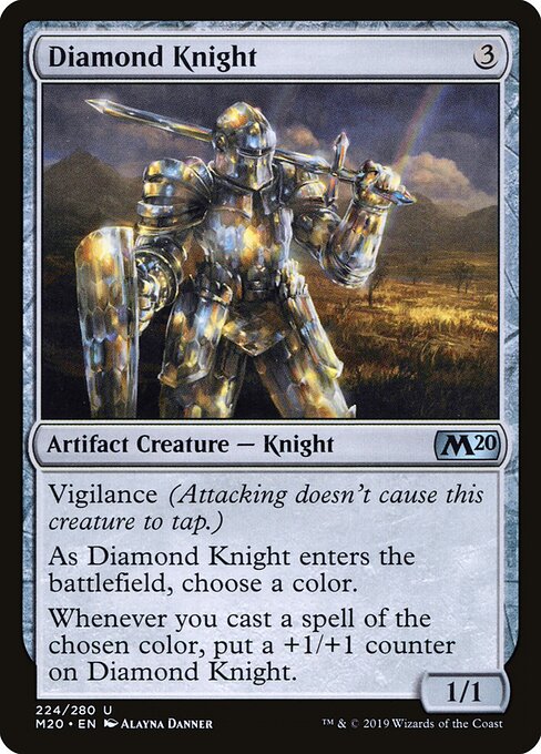 Core Set 2020 - 224 - Diamond Knight - Uncommon