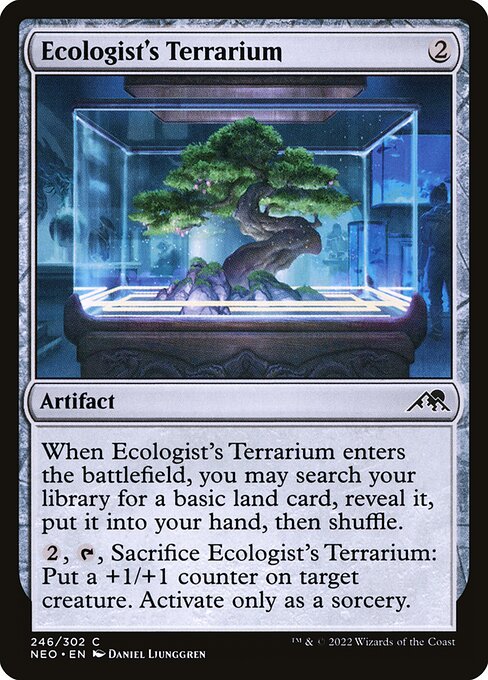 Kamigawa: Neon Dynasty - 246 - Ecologist's Terrarium - Common