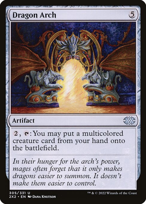 Double Masters 2022 - 305 - Dragon Arch - Uncommon