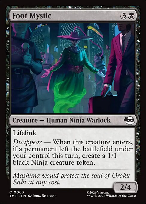 Teenage Mutant Ninja Turtles - 63 - Foot Mystic - Common