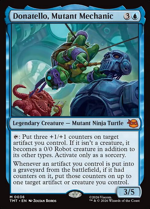 Teenage Mutant Ninja Turtles - 36 - Donatello, Mutant Mechanic - Mythic