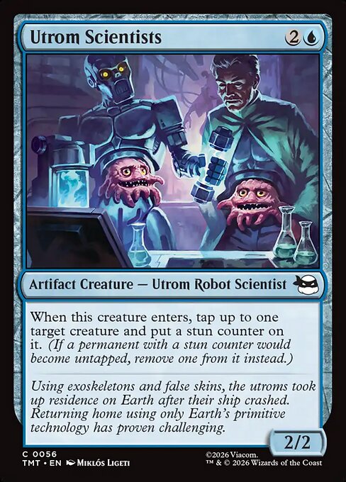 Teenage Mutant Ninja Turtles - 56 - Utrom Scientists - Common