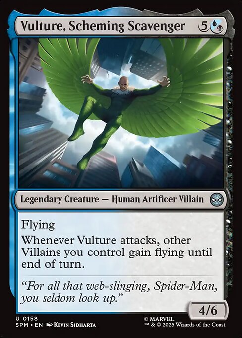 Marvel's Spider-Man - 158 - Vulture, Scheming Scavenger - Uncommon