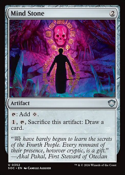 Secrets of Strixhaven Commander - 352 - Mind Stone - Uncommon