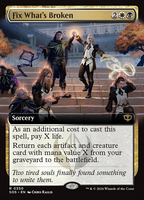 Secrets of Strixhaven - 350 - Fix What's Broken - Rare