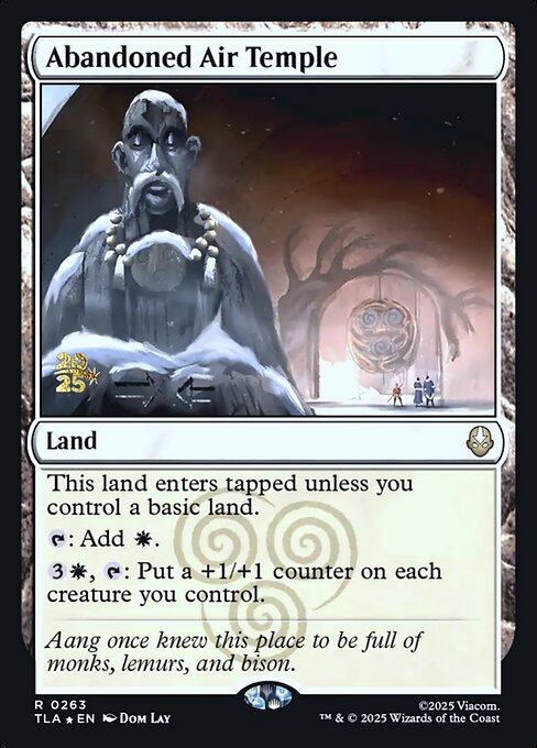 Avatar: The Last Airbender Promos - 263s - Abandoned Air Temple - Rare