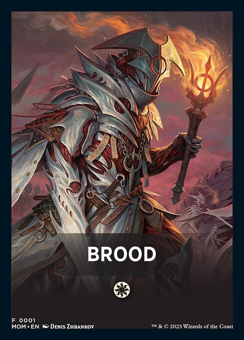March of the Machine Jumpstart Front Cards - 1 - Brood - Common
