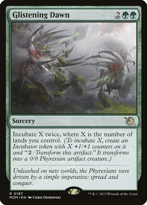 March of the Machine - 187 - Glistening Dawn - Rare
