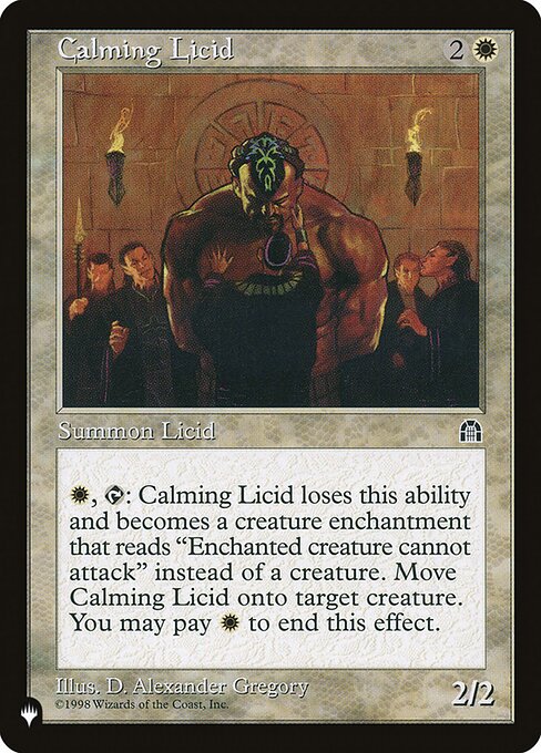 The List - STH-2 - Calming Licid - Uncommon