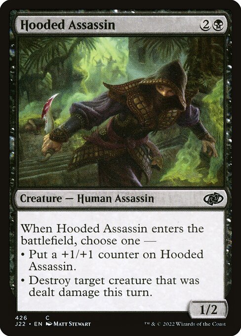 Jumpstart 2022 - 426 - Hooded Assassin - Common
