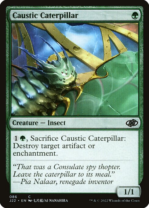 Jumpstart 2022 - 86 - Caustic Caterpillar - Common