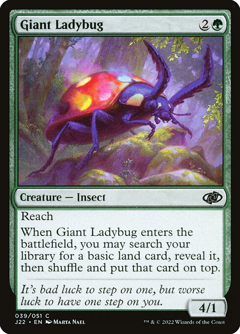 Jumpstart 2022 - 39 - Giant Ladybug - Common