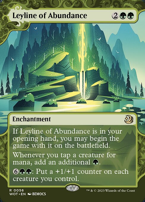 Wilds of Eldraine: Enchanting Tales - 56 - Leyline of Abundance - Rare