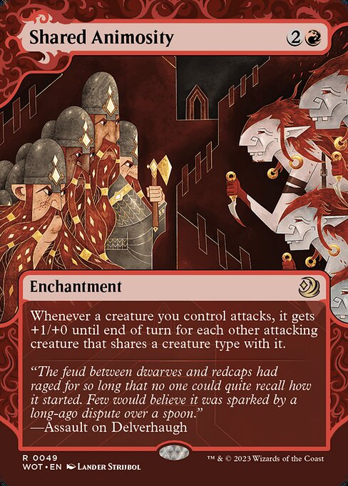 Wilds of Eldraine: Enchanting Tales - 49 - Shared Animosity - Rare