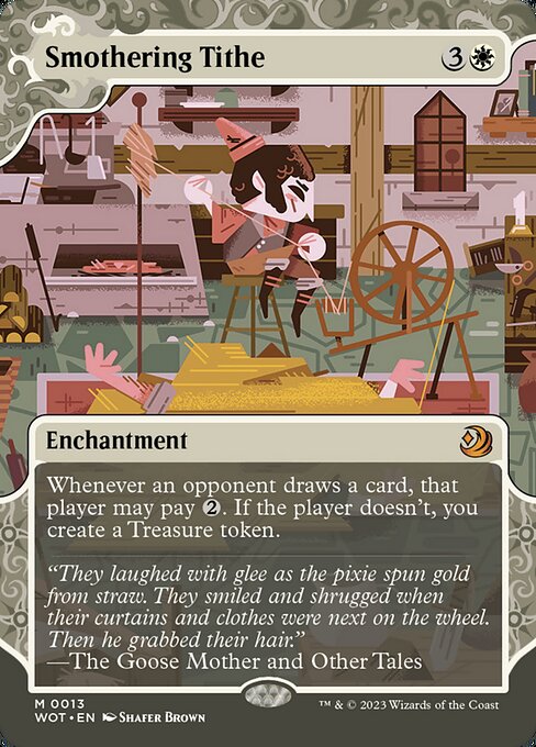 Wilds of Eldraine: Enchanting Tales - 13 - Smothering Tithe - Mythic