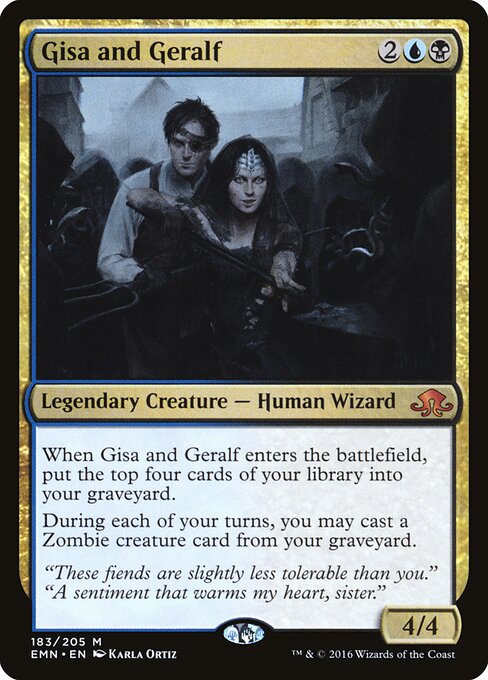 Eldritch Moon - 183 - Gisa and Geralf - Mythic