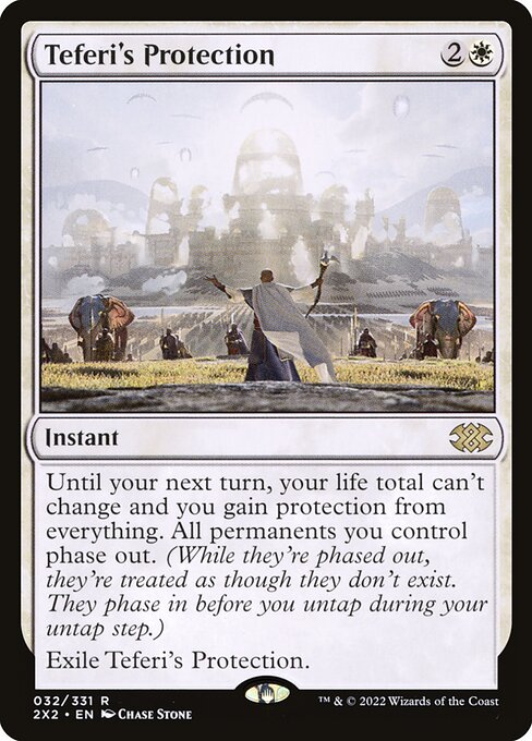 Double Masters 2022 - 32 - Teferi's Protection - Rare