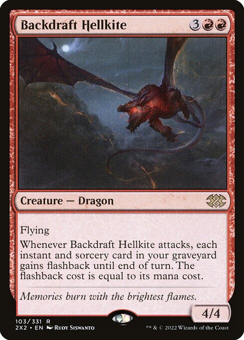 Double Masters 2022 - 103 - Backdraft Hellkite - Rare
