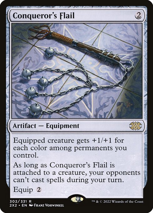 Double Masters 2022 - 302 - Conqueror's Flail - Rare