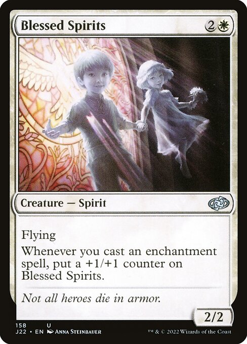 Jumpstart 2022 - 158 - Blessed Spirits - Uncommon