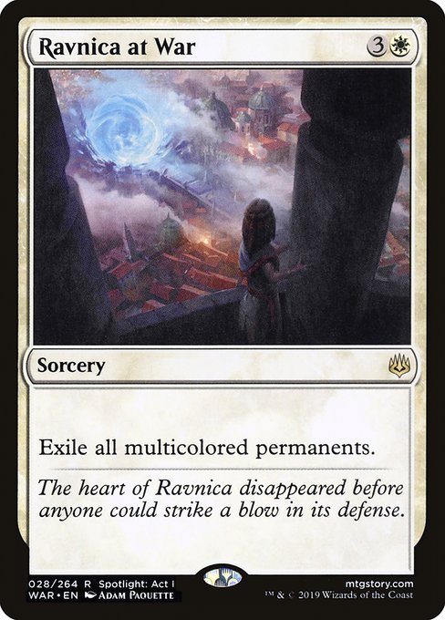 War of the Spark - 28 - Ravnica at War - Rare
